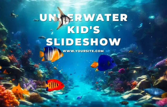 New Underwater Kids 3D Frame Slideshow